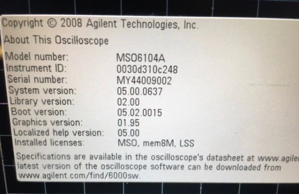Agilent technologies oscilloscope mso6104 user manual instructions
